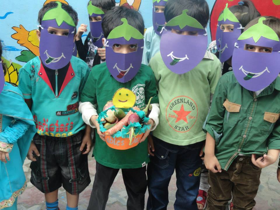 Colors and Vegetable Day