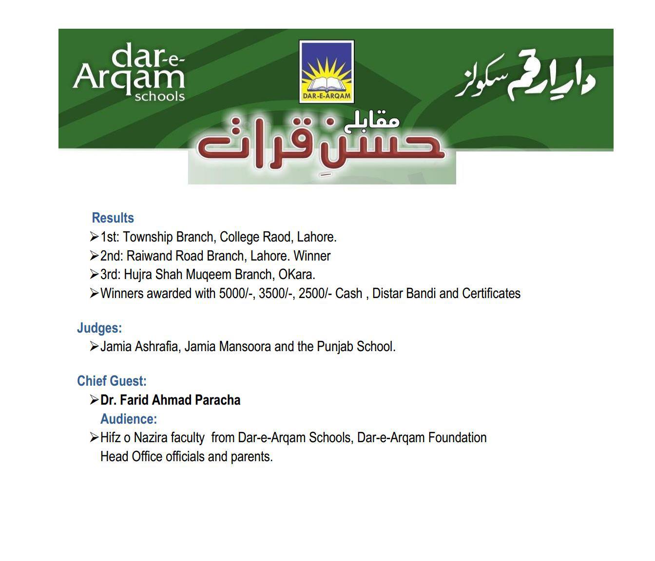 Husn e Qirat 2013